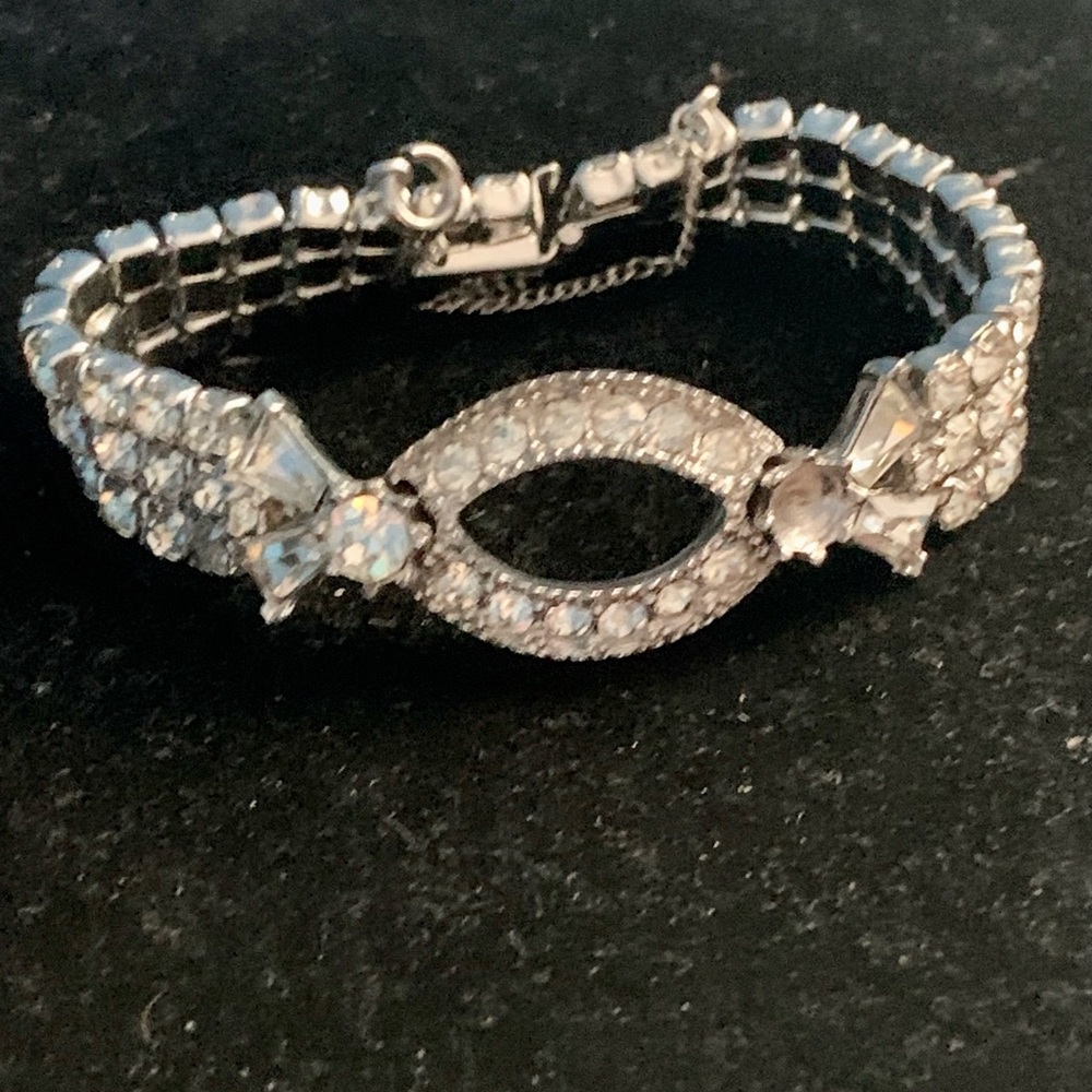 Vintage SAC Sarah Coventry Rhinestone Bracelet